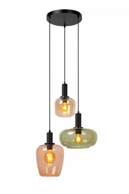 ILONA SUSPENSION 3XE27 NOIR