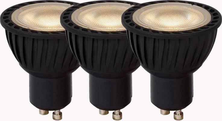 MR16 AMPOULE LED D.5CM DIM GU10 5W NOIR (3PC)