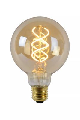 G95 AMPOULE FILAMENT D.10CM LED DIM E27 5W AMBRE