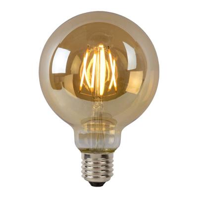G95 AMPOULE FILAMENT D.10CM LED DIM E27 5W AMBRE