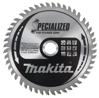 MAKITA LAME SCIE CIRCULAIRE TCT EFFICUT 165MM 60D BOIS