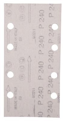 MAKITA FEUILLE ABRASIVE VELCRO 93X185MM G240 (10PC)