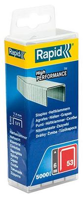 RAPID AGRAFES 53/6MM GALVANISEEBOX