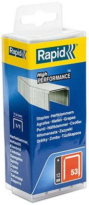 RAPID AGRAFES 53/12MM GALVANISEEBOX