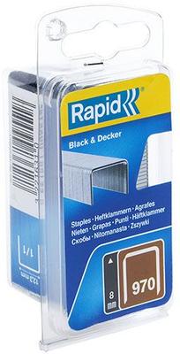 RAPID AGRAFES 970/8MM GALVANISEE