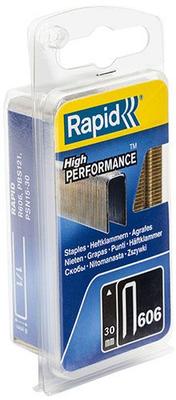 RAPID AGRAFES 606/30MM GALVANISEE