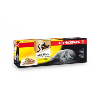 SHEBA MINIFILETS VOLAILLE 40X85G.