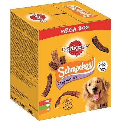 PEDIGREE SCHMACKOS MULTI BOX 110PCS