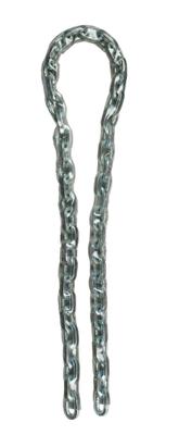 CHAINE ACIER + COUVERTURE VINYLE 1.00MX6MM