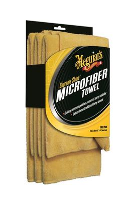 MEGUIAR'S SUPREME SHINE MICROFIBER (3-PACK)