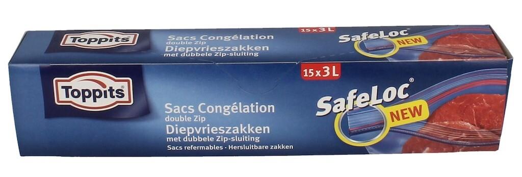 TOP SACS CONGELATION SAFELOC 3L