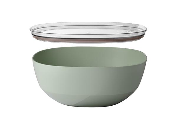 SALADIER SILUETA AVEC COUVERCLE VERT SAUGE 5L