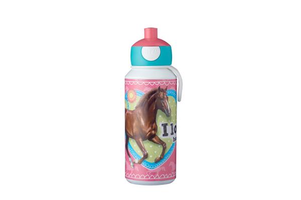 GOURDE POP-UP CAMPUS 400 ML CHEVAL