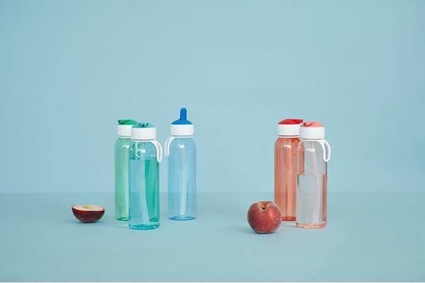 GOURDE FLIP-UP CAMPUS 500 ML BLEU