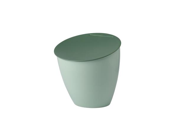 POUBELLE DE TABLE CALYPSO 2.2L VERT SAUGE