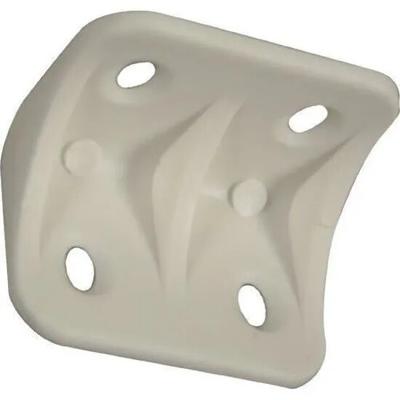 EQUERRES D ASSEMBLAGE  BLANC (4PCS)