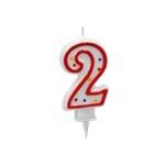 BOUGIE NUMERO "2"