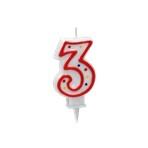 BOUGIE NUMERO "3"