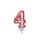 BOUGIE NUMERO "4"