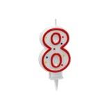 BOUGIE NUMERO "8"