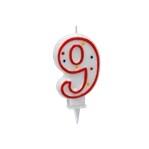 BOUGIE NUMERO "9"