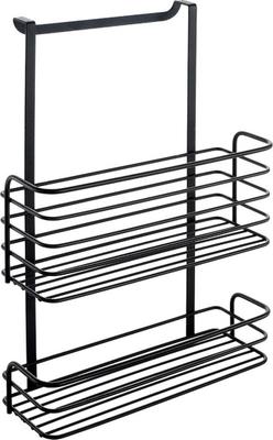 PANIER DOUBLE GALILEO NOIR 26X12X36CM