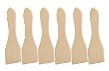SPATULE RACLETTE BOIS 14CM