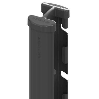 POTEAU HERCULES GRIS ANTHRACITE H.1.60M (2PC)