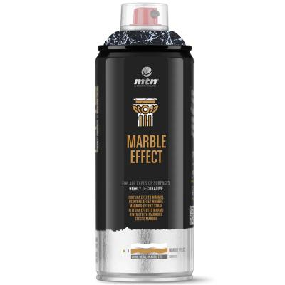 MTN PRO MARBLE EFFECT SILVER 400ML