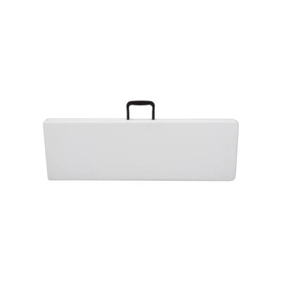 BANC PIEDS REPLIABLES 183X28X43CM BLANC