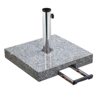 PIED PARASOL AVEC ROUES 35KG