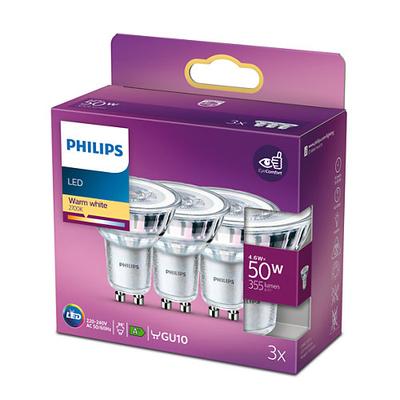 AMPOULE LED SPOT 50W PAR16 GU10 2700K (3PC)