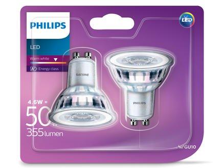 AMPOULE LED SPOT 50W PAR16 GU10 2700K (2PC)