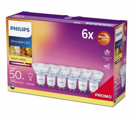 AMPOULE GU10 3.8W 345LM 827 36D DIMMABLE (6PC)