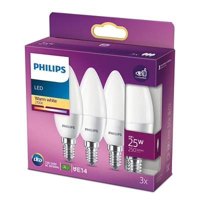 AMPOULE LED FLAMME 25W B35 E14 2700K (3PC)