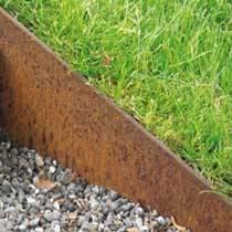 BORDURE NIDABORDER CORTEN H:10CM L:1.90M (5 PCS)