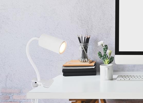 SPOT PINCE METAL BLANC