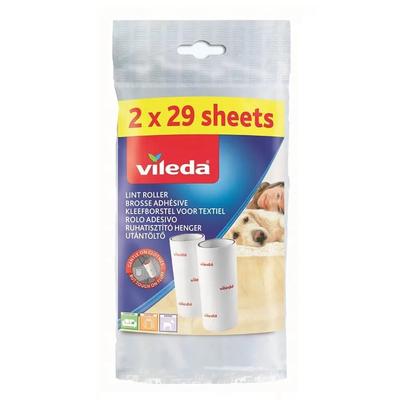 VILEDA RECHARGES PET PRO POUR BROSSE ADHESIVE (2PCS)