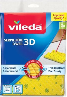 VILEDA SERPILLERE JAUNE (2PCS)