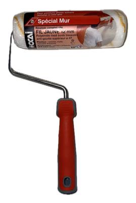 ROULEAU ANTIGOUTTE FIL JAUNE 12MM CLIP 180MM