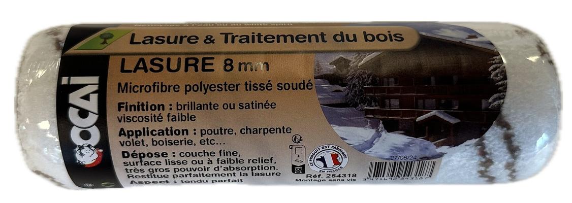 MANCHON LASURE ET TRAITEMENT DU BOIS 8MM CLIP 180MM