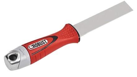 COUTEAU ROBUST SILVER INOX LAME RIGIDE 2CM
