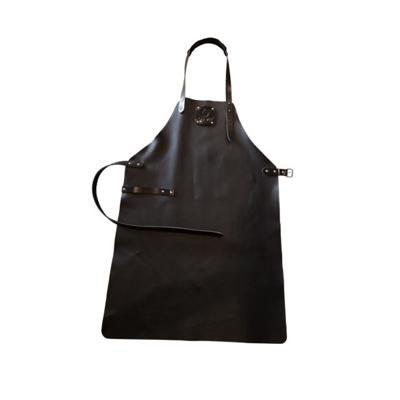 OFYR TABLIER CUIR NOIR