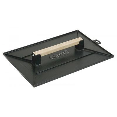 TALOCHE EN PLASTIQUE NOIRE, 350 X 270 MM