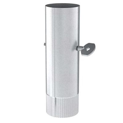 TUYAU GALVANISE D:131MM 50CM + CLE