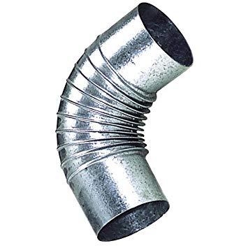 COUDE GALVANISE 90° 160MM