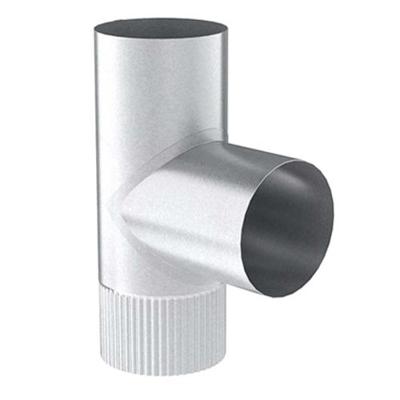 TE GALVA 90° 100MM