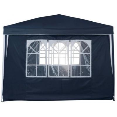 MUR FENETRE BLEU POUR TONNELLE CLIC CLAC