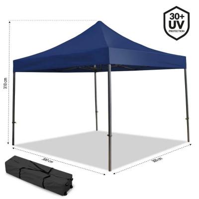 TONNELLE PLIANTE PRO 3X3M BLEU MARINE