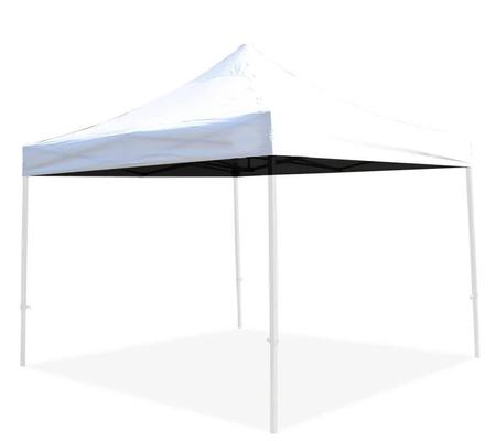TOIT TONNELLE PLIANTE PRO 3X3M BLANC